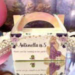 Personalised Rapunzel Party Boxes